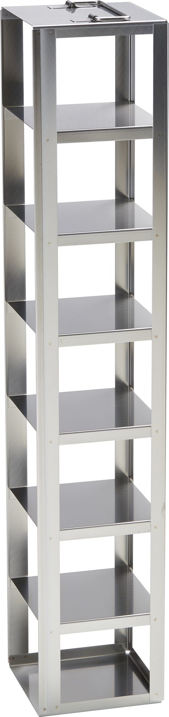 Metal tower rack for (4.0 in/ 102 mm) storage boxes in Eppendorf ULT chest freezer - (6001000410)