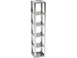 Metal tower rack for (5.0 in/ 127 mm) storage boxes in Eppendorf ULT chest freezer - (6001000510)