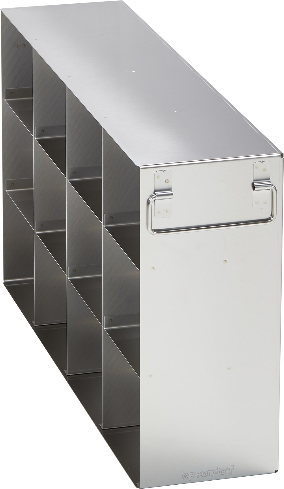 Eppendorf ULT freezer racks: Side access Metal side-access rack for (4.0 in/ 102 mm) storage boxes in Eppendorf ULT freezer (3-compartment) - (6001011410)