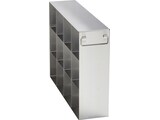 Metal side-access rack for (5.0 in/ 127 mm) storage boxes in Eppendorf ULT freezer (3-compartment) - (6001011510)