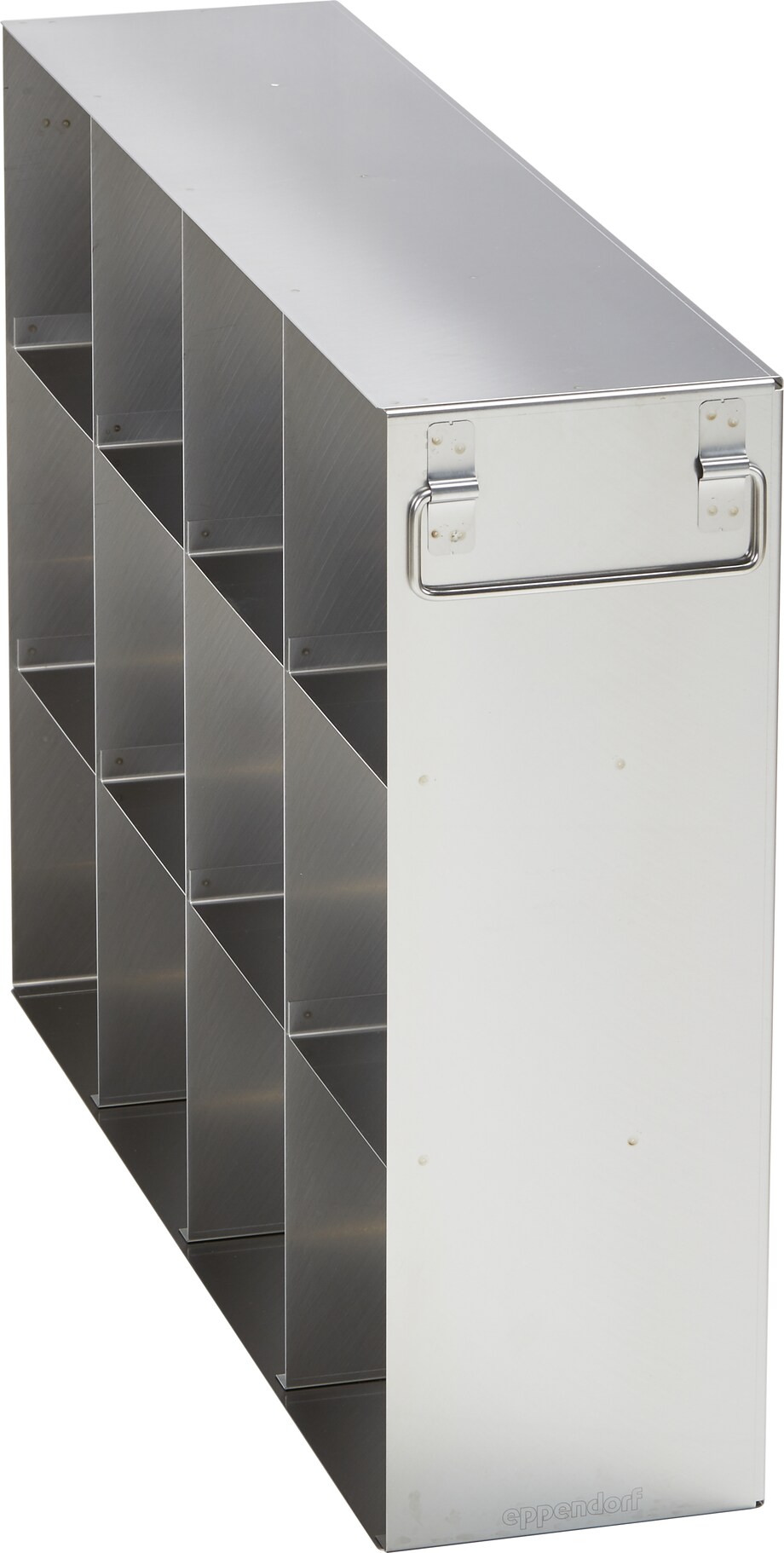 Eppendorf ULT freezer racks: Side access Metal side-access rack for (5.0 in/ 127 mm) storage boxes in Eppendorf ULT freezer (3-compartment) - (6001011510)