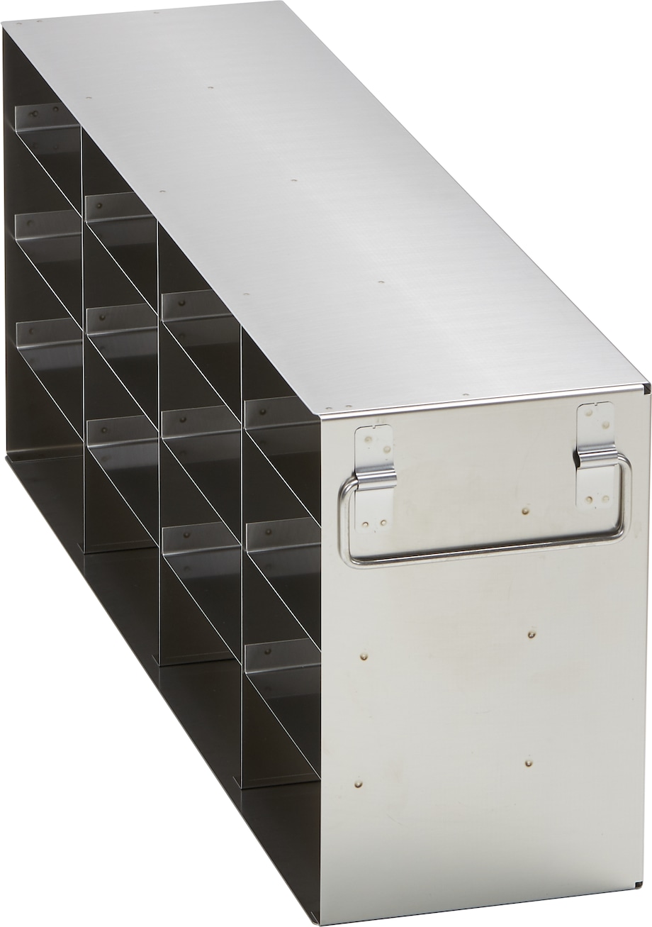 Eppendorf ULT freezer racks: Side access Metal drawer side access rack for (2.0 in/ 53 mm) storage boxes in Eppendorf ULT freezer (5-compartment) - (6001021210)