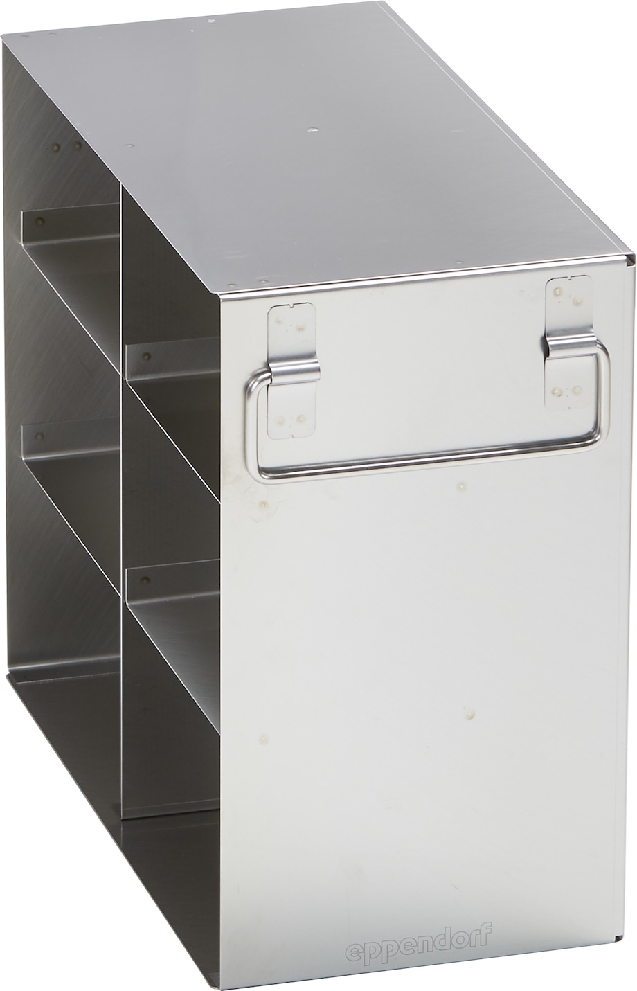 Eppendorf ULT freezer racks: Side-access Metal side-access rack for (3.0 in/ 76 mm) storage boxes in Eppendorf ULT freezer (101 L volume) - (6001061310)