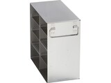 Metal side-access rack for (2.5 in/ 64 mm) storage boxes in Eppendorf ULT freezer (101 L volume) - (6001061910)