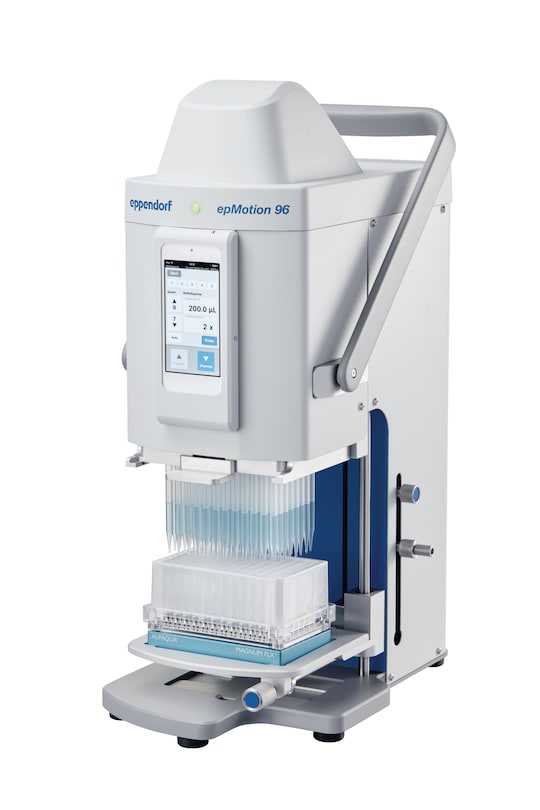 semi-automated electronic pipette for parallel 96 channel microplate processing (without iPod® controller)