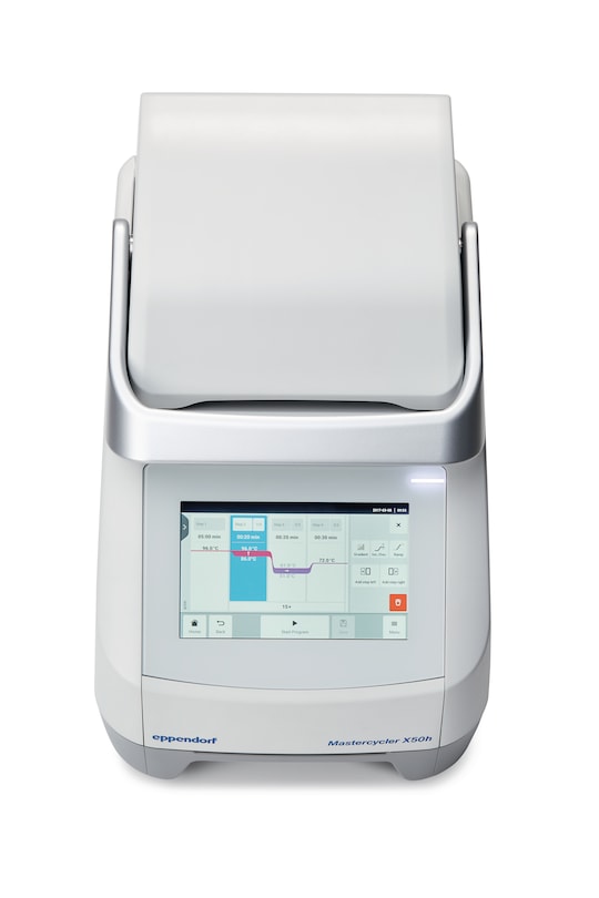 Mastercycler® X50h PCR thermocycler - Closed unit, top-down view