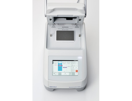 Mastercycler<sup>&reg;</sup>&nbsp;X50h PCR thermocycler - Open unit, top-down view