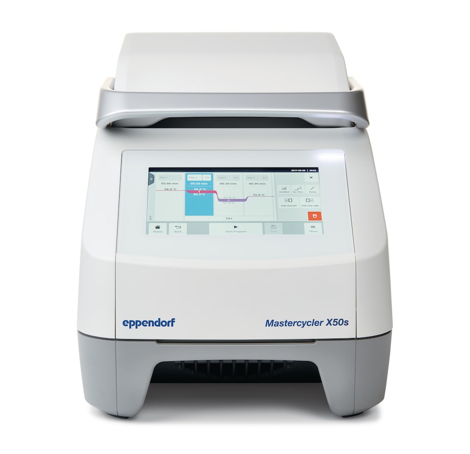 Mastercycler_REG__NBSP_X50 PCR thermocycler - Front view Mastercycler_REG__NBSP_X50 PCR thermocycler - Front view