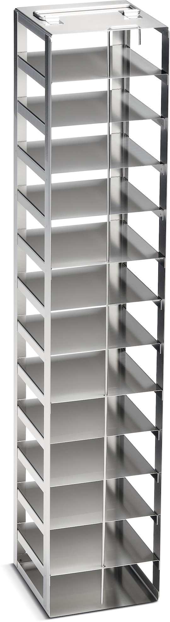 Metal tower rack for (2.0 in/ 53 mm) storage boxes in Eppendorf CryoCube_REG_ ULT chest freezer - (6001050211)