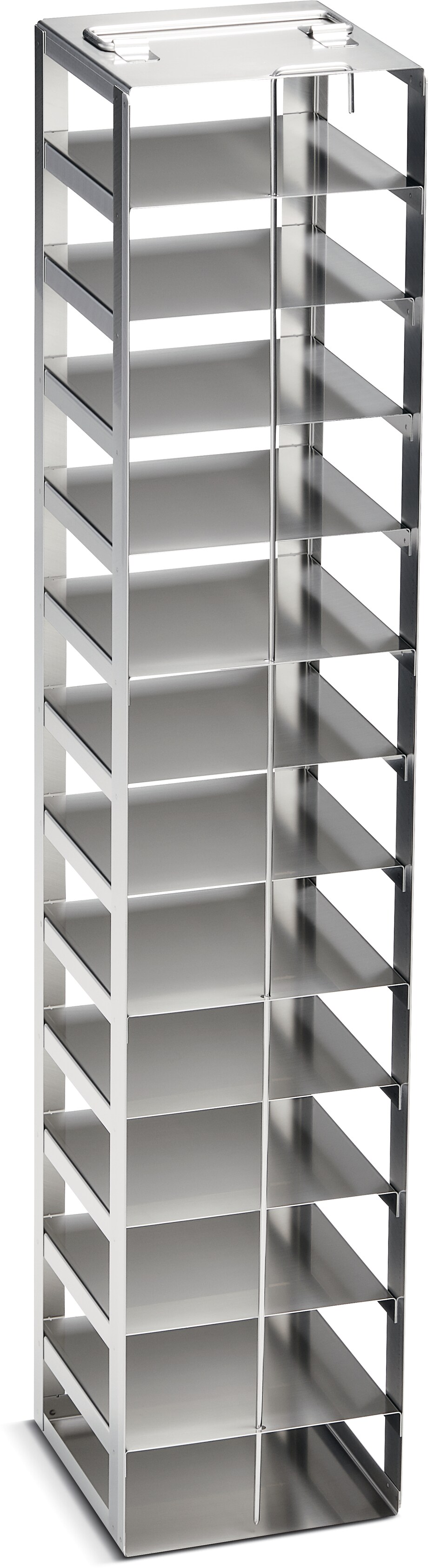 Eppendorf ULT freezer racks: Tower rack Metal tower rack for (2.0 in/ 53 mm) storage boxes in Eppendorf CryoCube® ULT chest freezer - (6001050211)