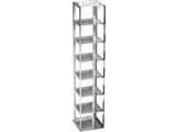 Metal tower rack for (4.0 in/ 102 mm) storage boxes in Eppendorf ULT chest freezer - (6001000411)