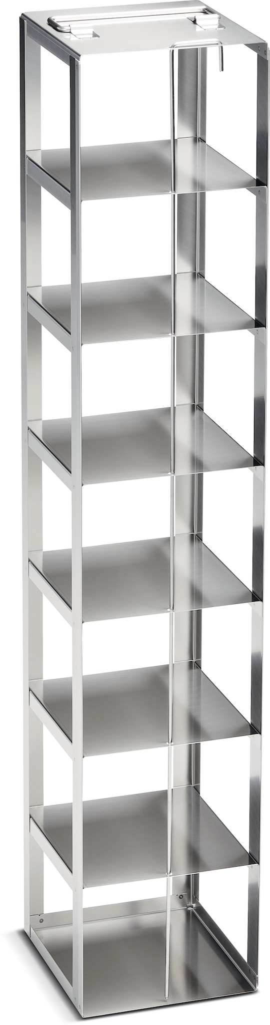 Metal tower rack for (4.0 in/ 102 mm) storage boxes in Eppendorf ULT chest freezer - (6001000411)