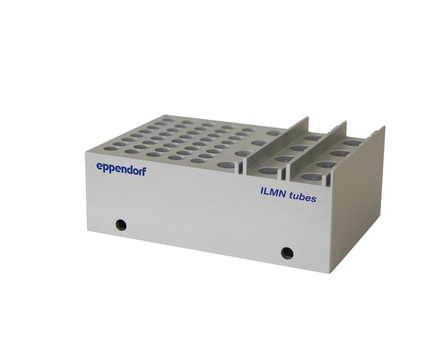 Rack ILMN tubes Rack for single tubes, 40 x ø 8.4 mm and 12 x ø 11.2 mm, transportable, autoclavable