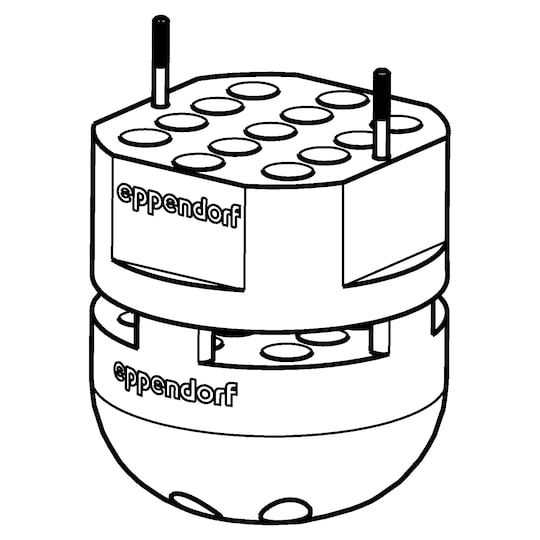 S-4x400 5910 Adapter 1.5-2mL, 5910708009