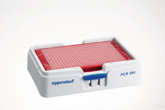 Eppendorf SmartBlock for 384-well PCR plates with red PCR plate