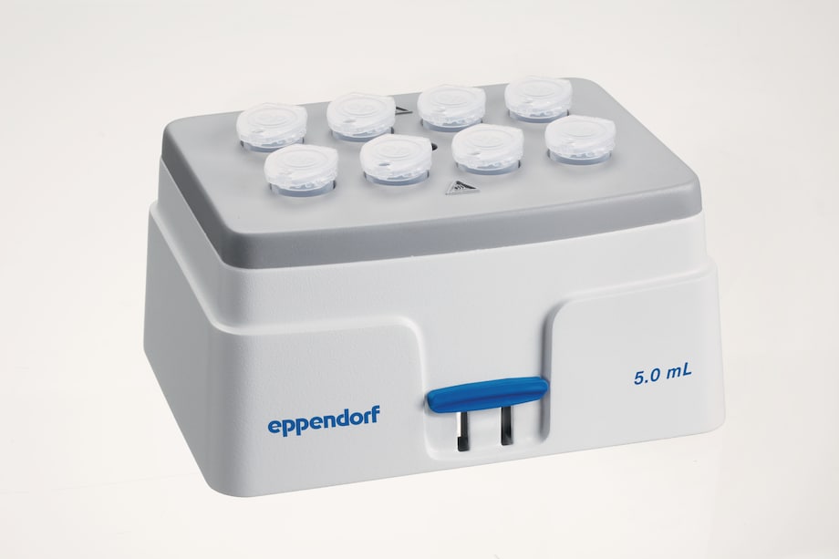 5.0 mL容器8個用エッペンドルフSmartBlock Eppendorf SmartBlock for 8 x 5.0 mL vessels