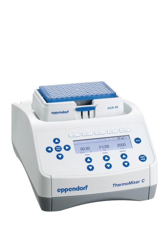 Eppendorf ThermoMixer_C with SmartBlock_PCR 96_for incubating PCR plates