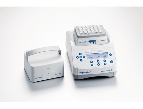 Eppendorf ThermoMixer C with SmartBlock for sample incubation and_ThermoTop to avoid condensation within sample tube