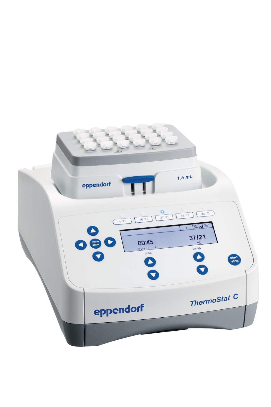 ThermoStat C Smartblock 1.5mL_+_tubes Eppendorf ThermoStat C with SmartBlock 1.5 mL_with_tubes