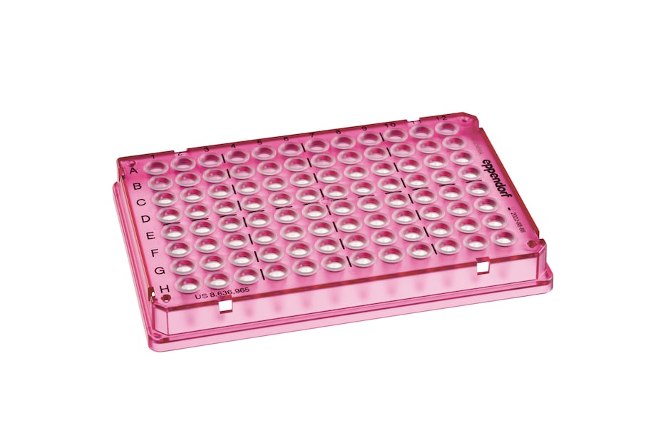 twin.tec trace PCR plate fuchsia