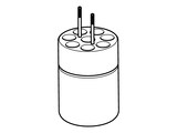 Adapter 8xD13, Centrifuge 5920: 5920763008