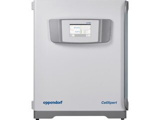 Cell culture incubator CellXpert<sup>&reg;</sup> front view with touch interface