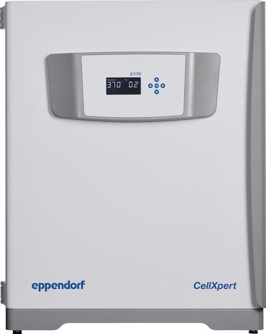 Cell culture incubator CellXpert® C170 from Eppendorf in front view