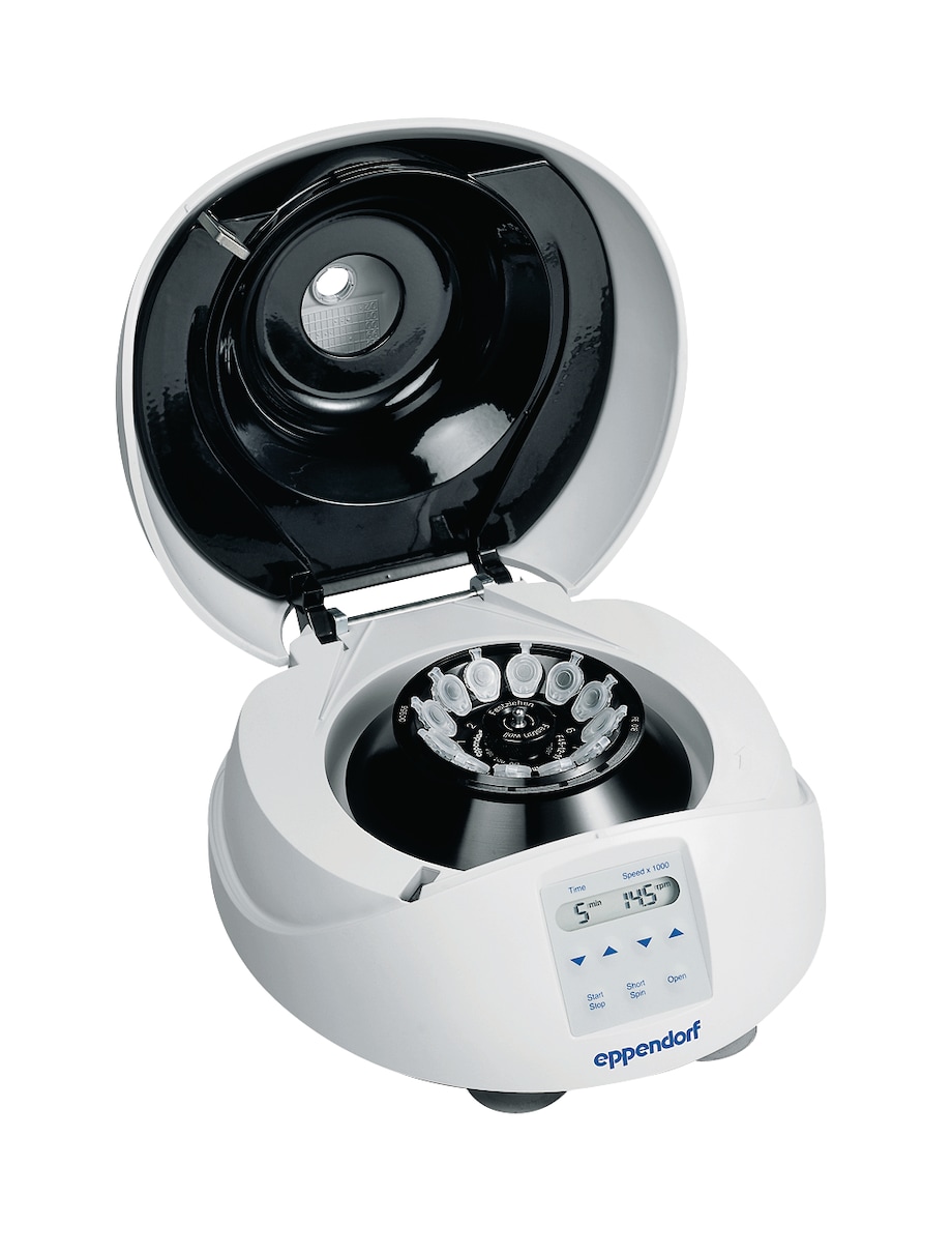 소형 원심분리기 MiniSpin® 및 MiniSpin® plus의 소프트터치 방식 뚜껑 소형 원심분리기 MiniSpin® 및 MiniSpin® plus의 소프트터치 방식 뚜껑