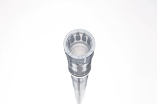 View of an epT.I.P.S.® pipette tip cone edge