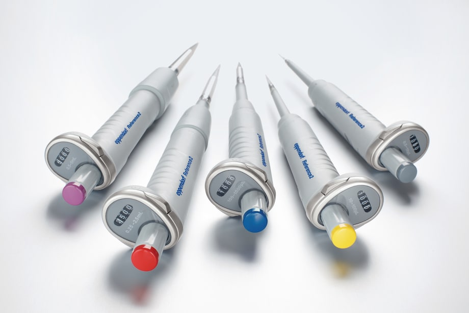 Eppendorf Reference® 2 single-channel pipette family Eppendorf Reference_REG_ 2 single-channel pipette family