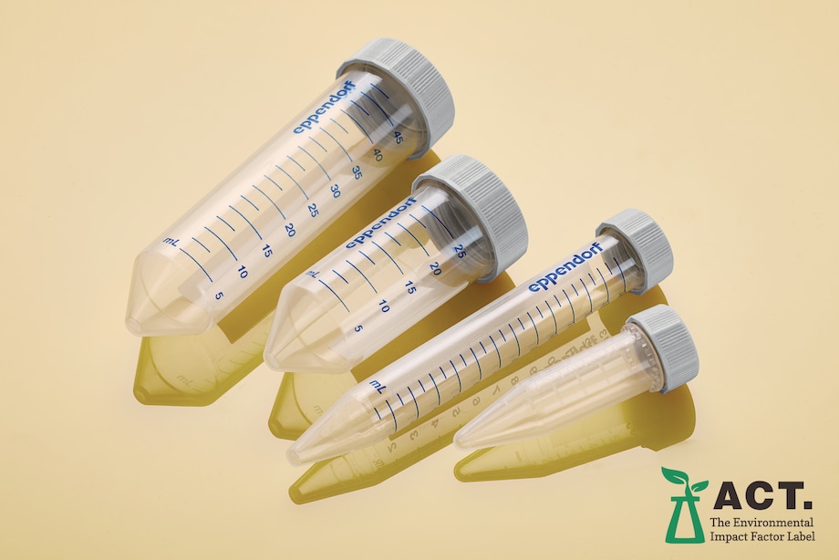 Eppendorf biobased tubes: Improved sustainability by using alternative materials