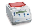 Eppendorf MixMate mixer device with red PCR 384-well plate