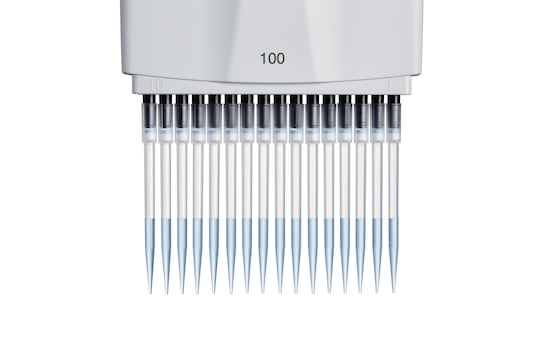 Eppendorf Manual Liquid Handling – 16- and 24-channel pipette options