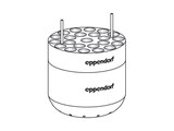 Adapter S-4-104 23x round bottom tubes
