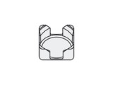 Adapter 400ml bottle 500ml rect. bucket