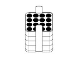 Adapter 16x15ml
