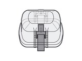 A-T caps for 250ml rect. buckets