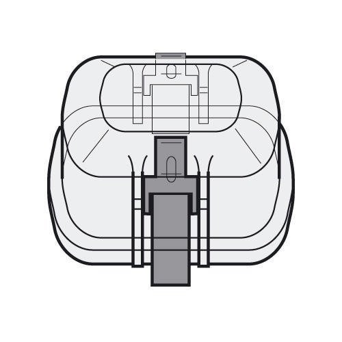 A-T caps for 250ml rect. buckets