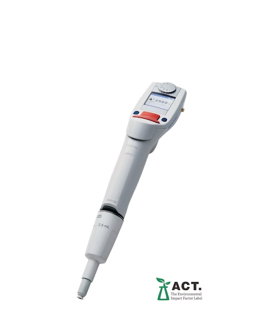 Xplorer 1 channel pipette, 2.5 mL