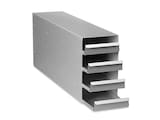 Aluminum rack: 53 mm (2 in) drawer for 5-compartment freezers