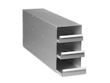 Aluminum rack: 76 mm (3 in) drawer for 5-compartment freezers