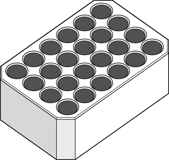 Adapter 24x1.5/2 mL