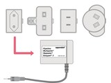 4986603005, Easypet 3, power supply with power plug adapters