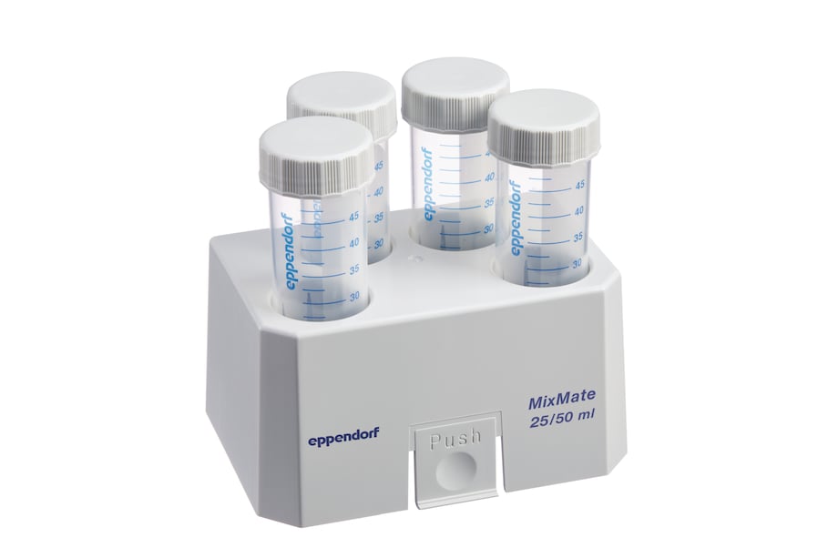 Eppendorf MixMate® - Tube holder for 25/ 50 mL vessels Eppendorf MixMate Tube Holder for mixing 25/ 50 mL lab tubes