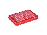 twin.tec PCR Plate 96: red, skirted