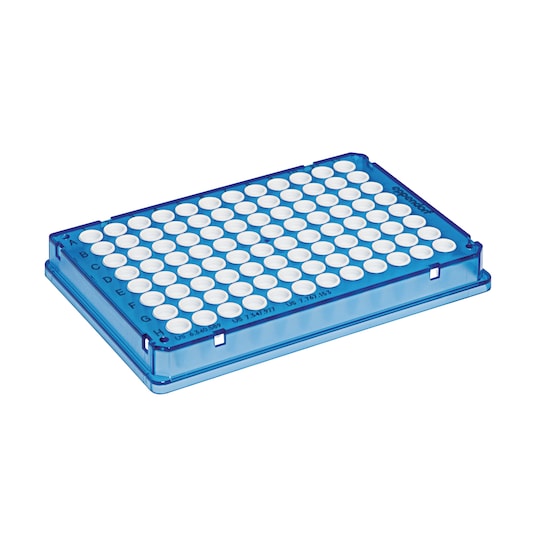 twin.tec PCR Plate blue 96: skirted, real-time