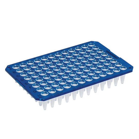 twin.tec PCR Plate blue 96: unskirted