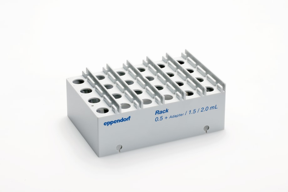 Tuberack for up to 24 tubes from 0.5-2.0 mL Tuberack for up to 24 tubes from 0.5-2.0 mL fro automated liquid handler epMotion