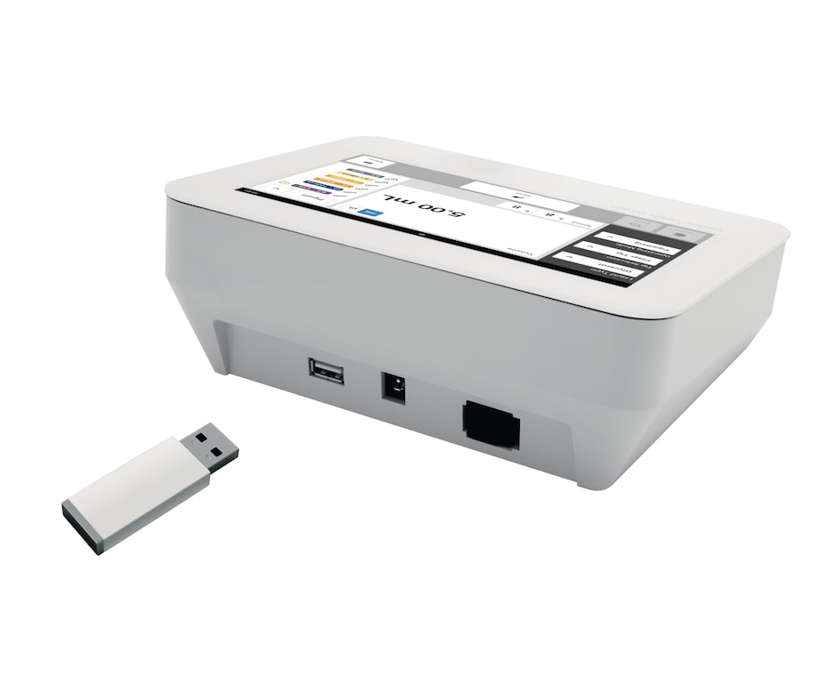 Export Pipetting Records or easily update the software of your Pipette Manager via USB