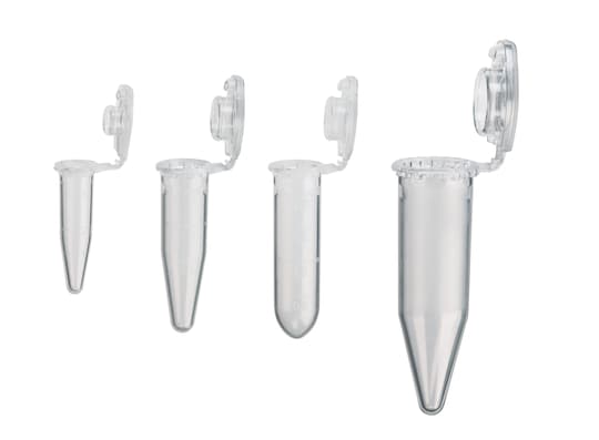 Eppendorf LoBind_REG_ tubes - 0.5 mL, 1.5 mL, 2 mL and 5 mL